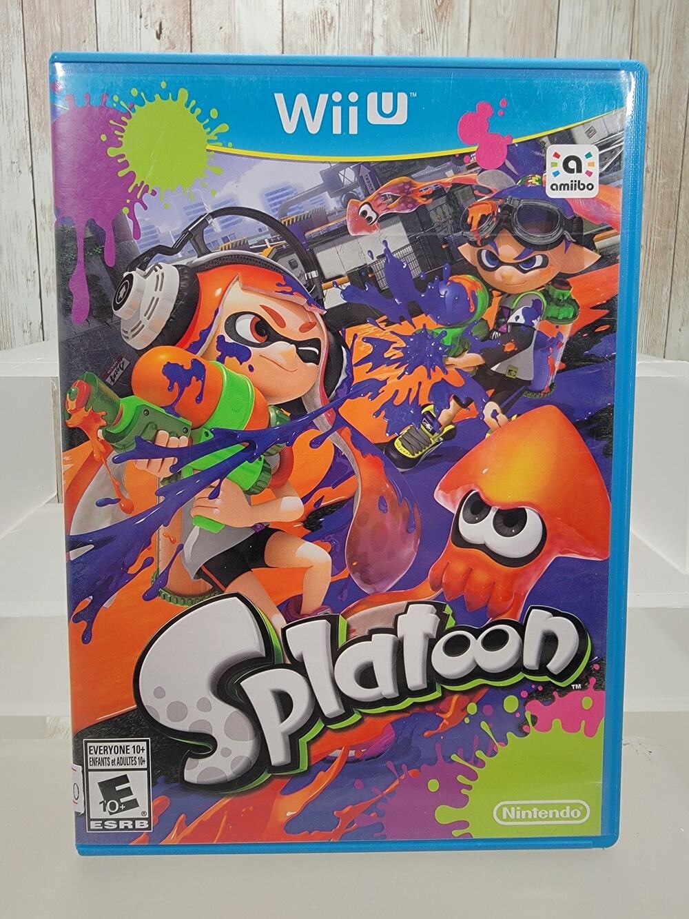 Splatoon Game Complete! Nintendo Wii U